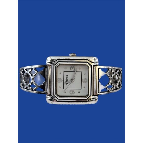 Brighton Salamanca Silver Tone Bracelet Watch New battery Lacey Look main image 9